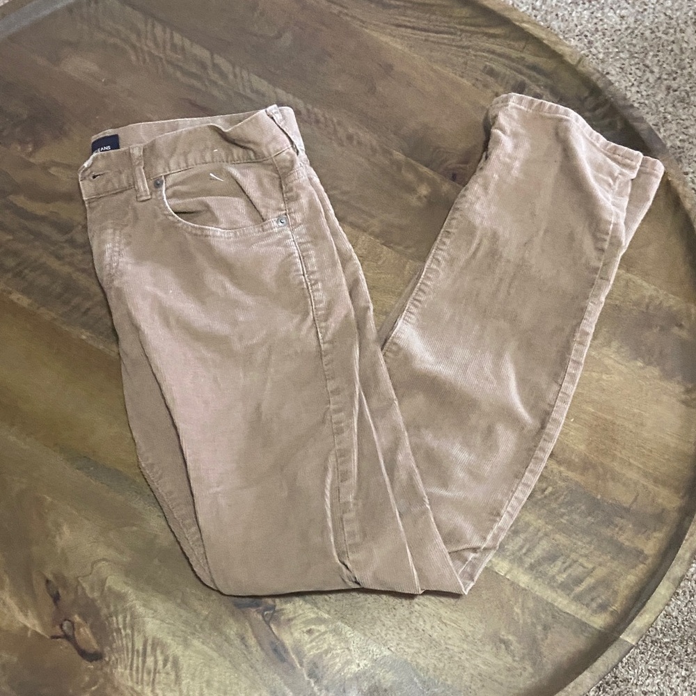 J. Crew Men's Corduroy Pants in Tan